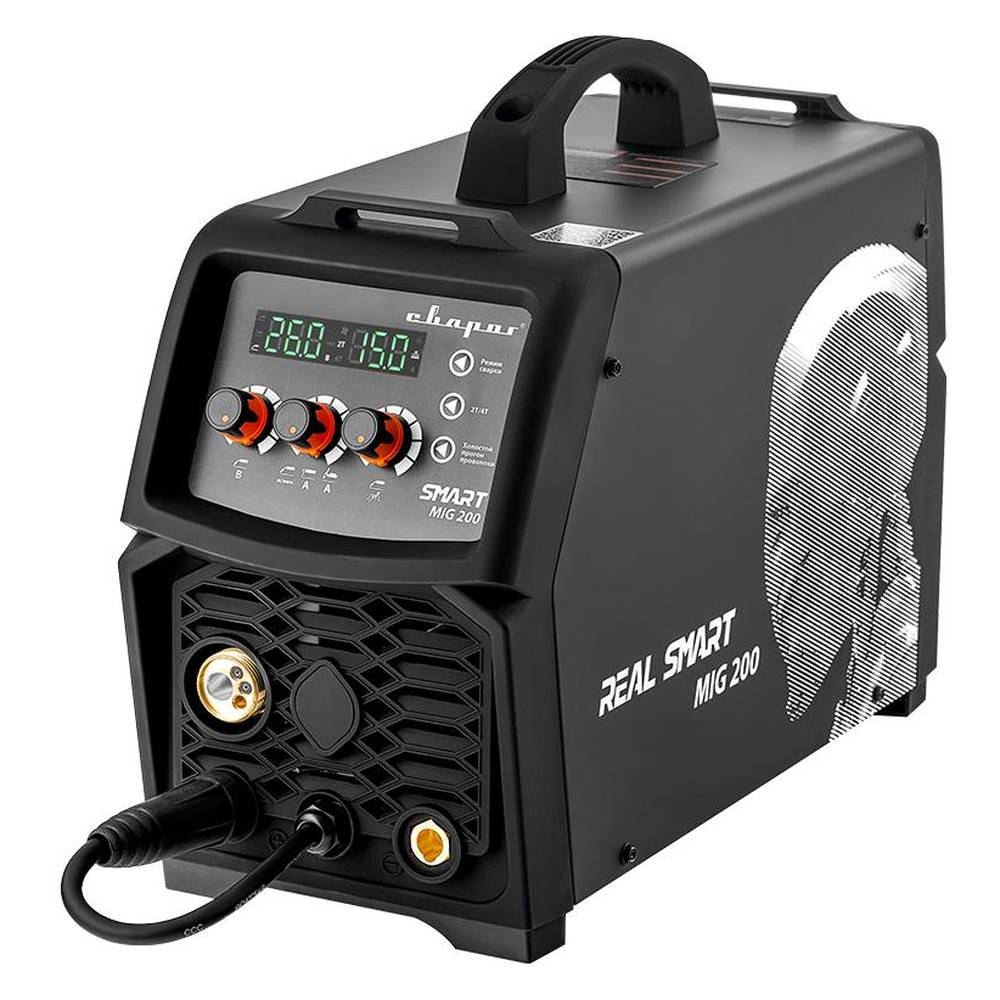Сварочный инвертор Сварог REAL SMART MIG 200 BLACK (N2A5)