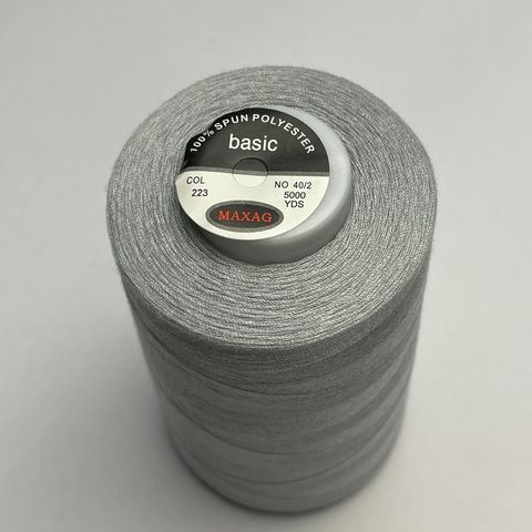 Нитки 40/2 5000 ярд 100% п/э, цвет 223