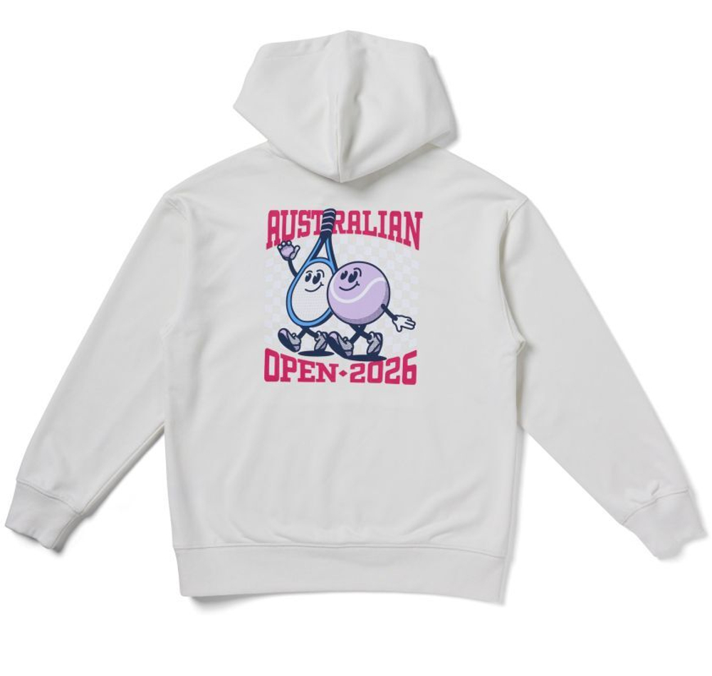 Кофта для девочки теннисная Australian Open Kids - lily white