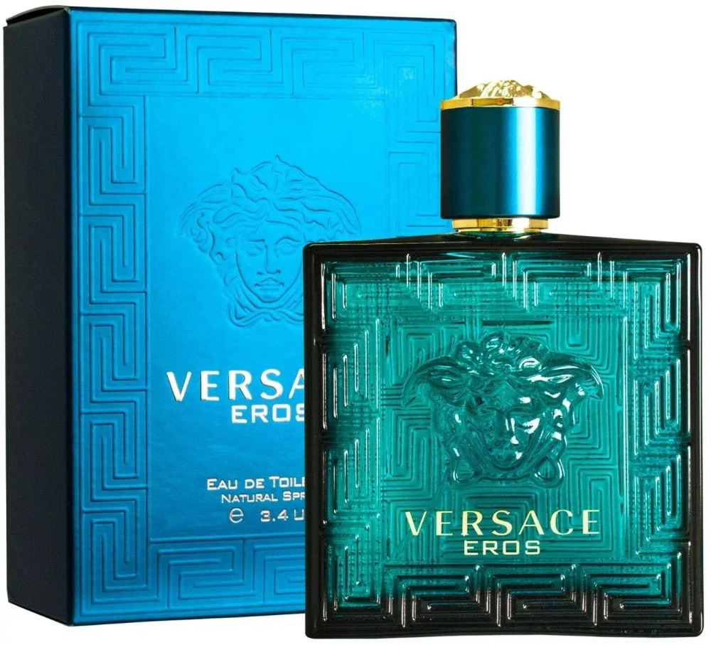 Versace туалетная вода Eros pour Homme, 100 мл, 100 г