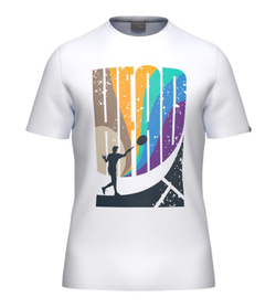 Мужская теннисная футболка Head Vision - white/multicolor