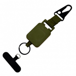 Ретрактор с карабином для телефона