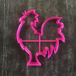 Трафарет узор №6 Петушок