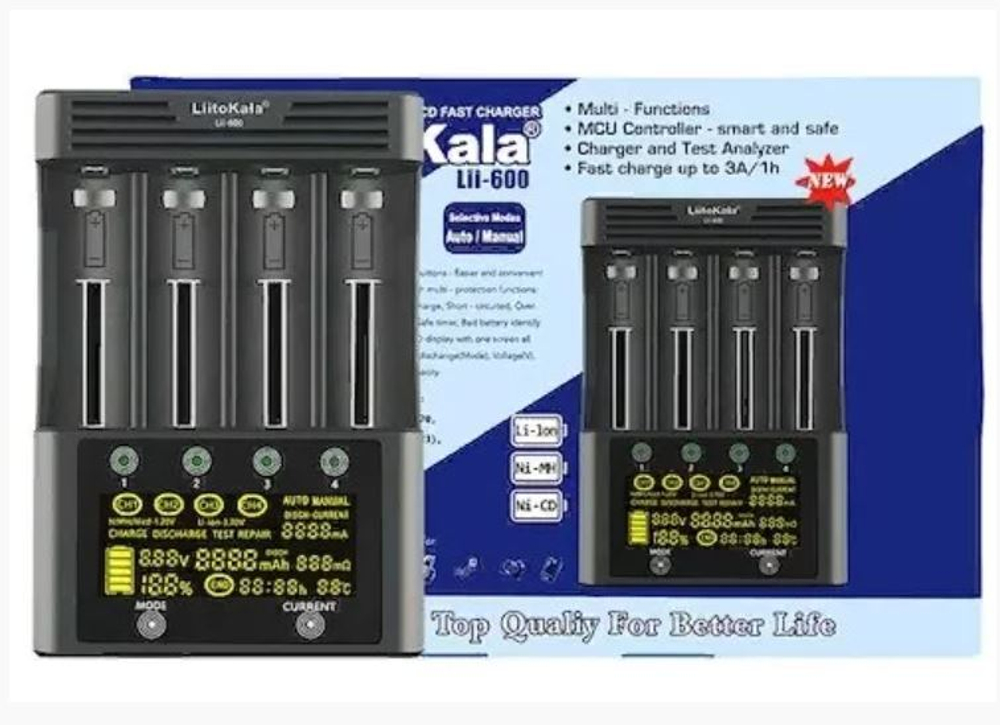 Зарядное устройство Liitokala Lii-600