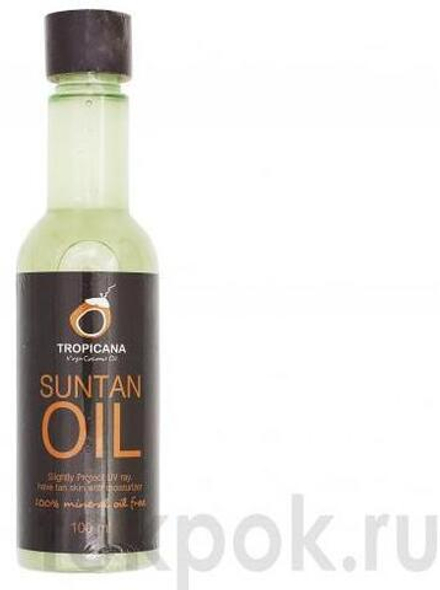 Кокосовое масло для загара Tropicana Suntan Oil, 100 мл