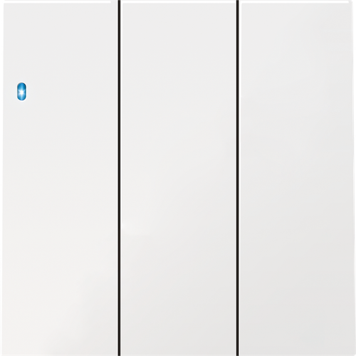 Клавиша 3-я с подсветкой, белый, серия R98