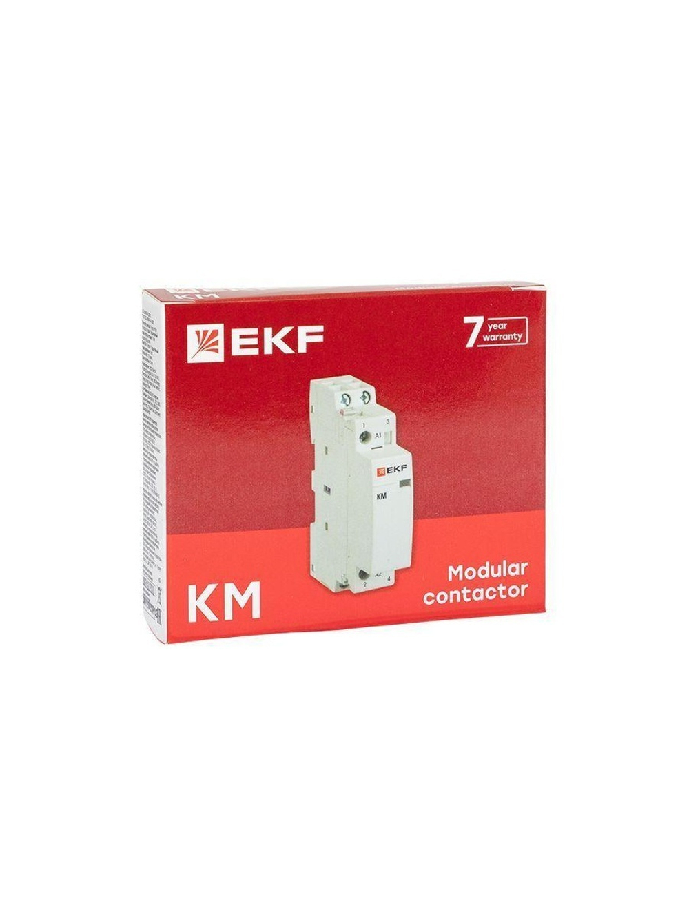 Контактор модульный КМ 20А NО+NC (1 мод.) EKF km-1-20-11