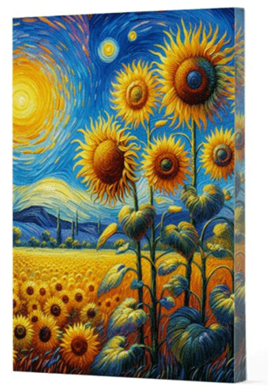 Van Gogh 4 Ayçiçekleri - defter