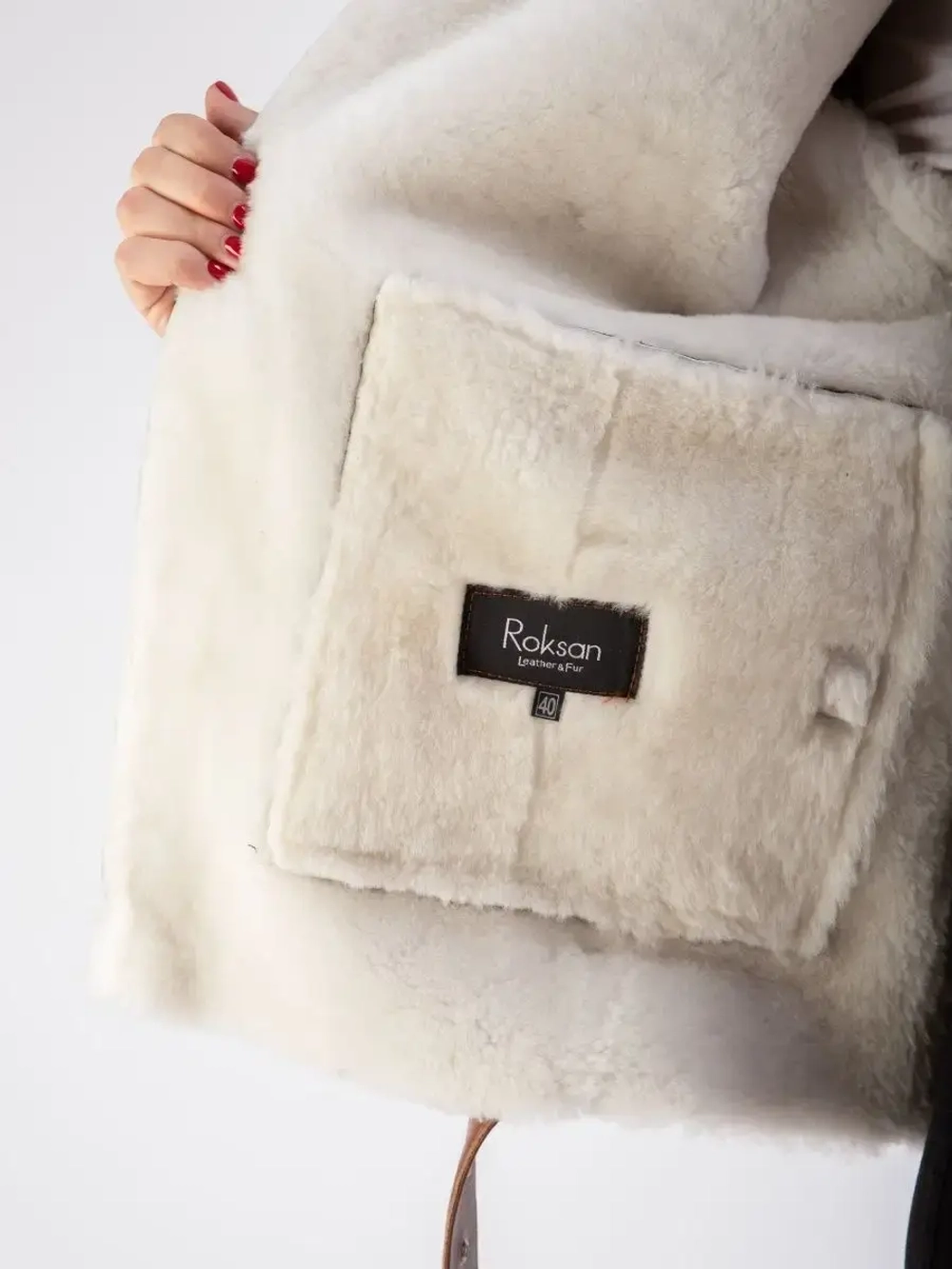 Дубленка женская натуральная зимняя