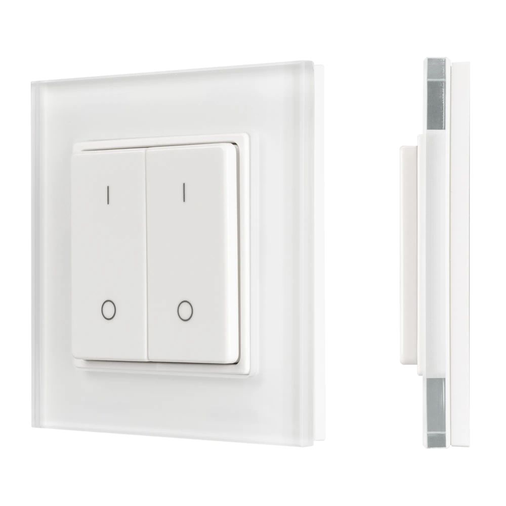 Панель SMART-P47-DIM-G-SUF (3V, 2 зоны, Knob, 2.4G) (Arlight, Пластик) 032984