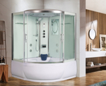 Душевой бокс WeltWasser WW500 Emmer 15055 150x150 10000003291 профиль Хром стекло прозрачное