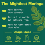 Kuli Kuli, Pure Moringa, органический зеленый суперфуд в порошке, 144 г (5 унций)