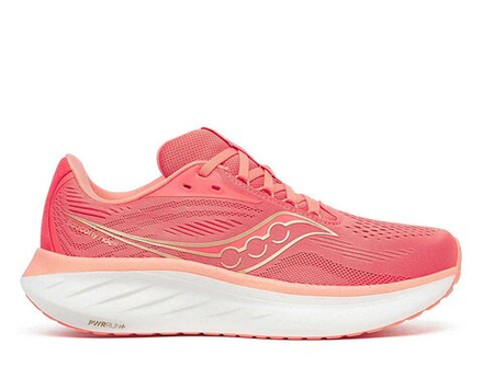 Кроссовки для бега женские Saucony Ride 18 Коралловые