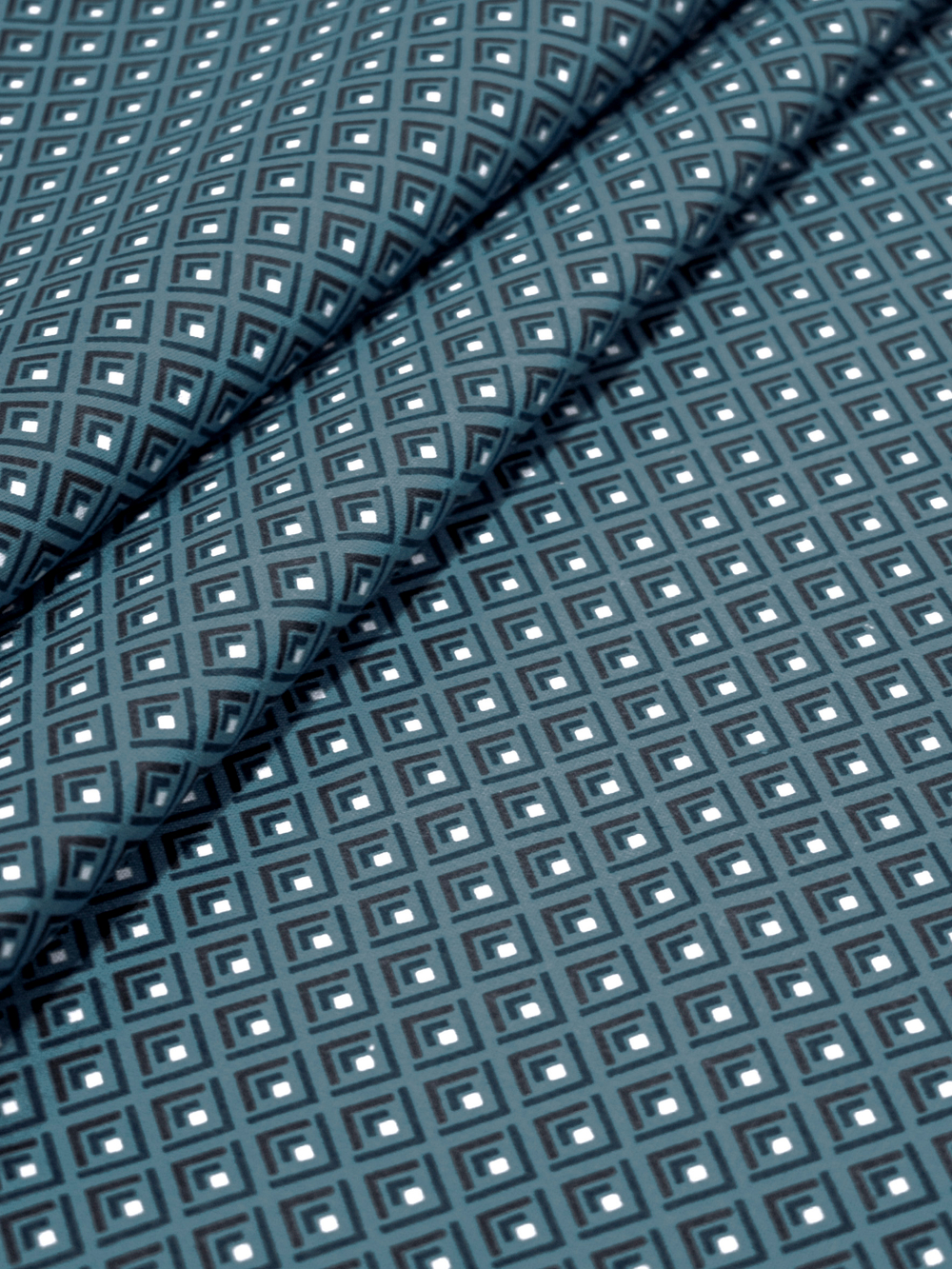 Ткань бязь плательная, рис. "Уголки", ширина 150 см, арт. 802