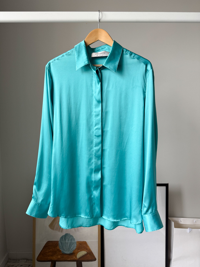 Шёлковая блузка Sashaverse, S