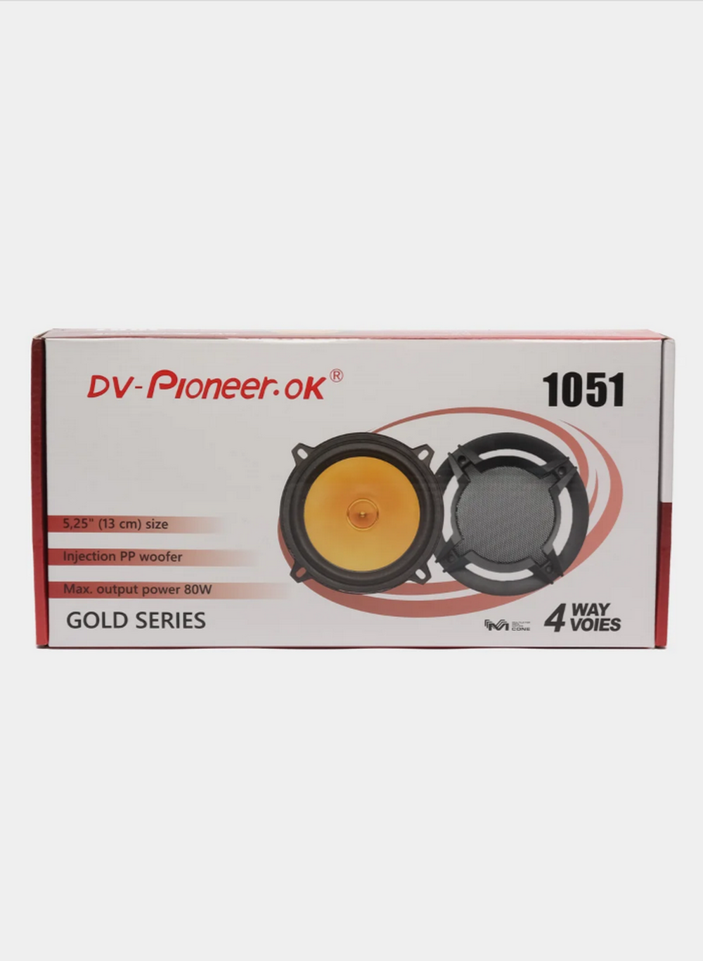 Автоколонки 13см. 5" Gold Series "комплект2шт" DV-pioneer.Ok 1051