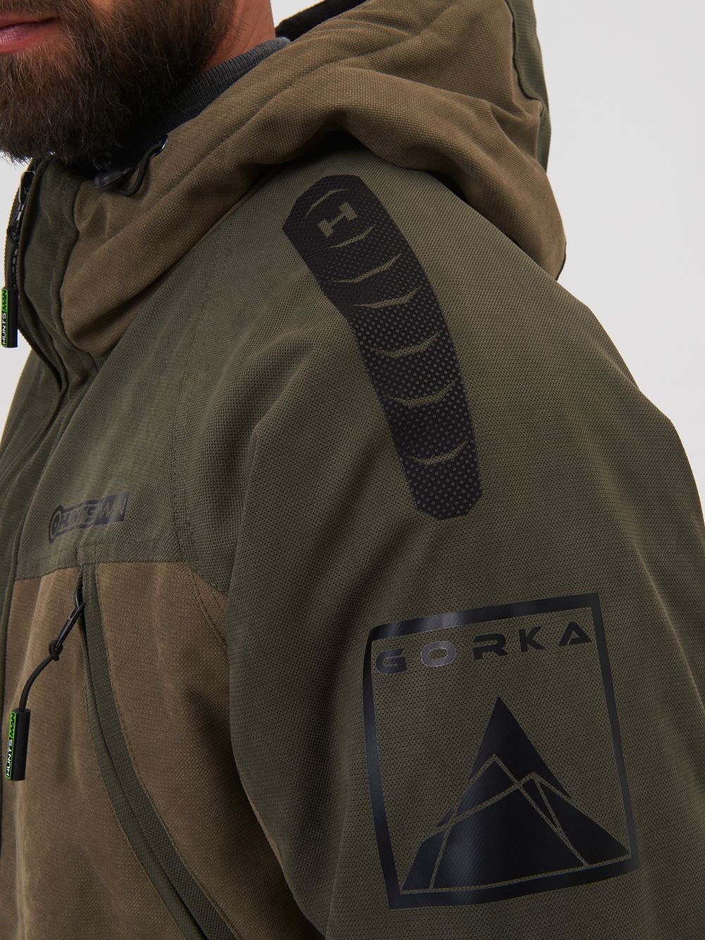 Костюм демисезонный Горка-Люкс ткань Исландия цвет Хаки