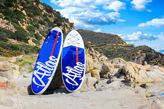 Надувная доска для SUP серфинга ATLAS WATERSPORT Touring 10.8
