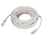 Шнур коммутационный патч-корд U/UTP RJ45-RJ45 CAT 5e, PVC, серый, 15м REXANT