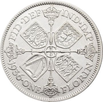 2 шиллинга (флорин) 1936 Великобритания