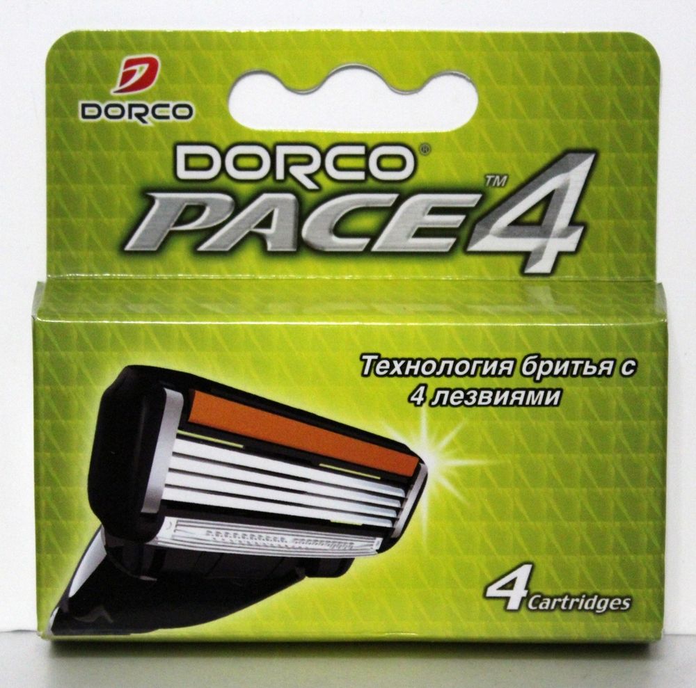 Dorco кассеты мужские &quot;PACE-4&quot; 4шт
