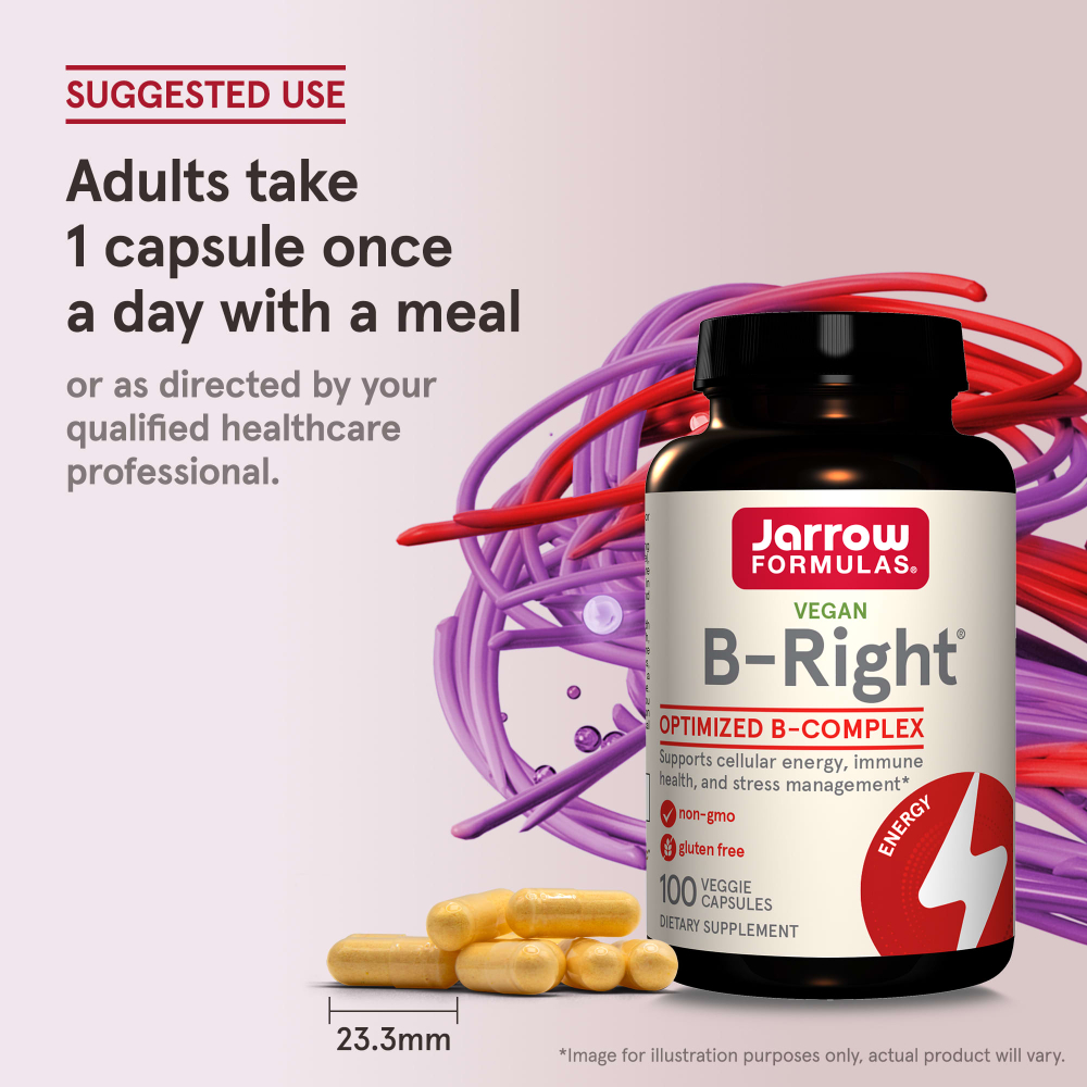Jarrow Formulas, B-Right, 100 растительных капсул