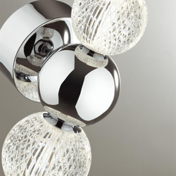 5007/7WL L-VISION ODL23 573 хром/прозрачный/металл/акрил Бра LED 7W 4000K 380Лм CRYSTAL