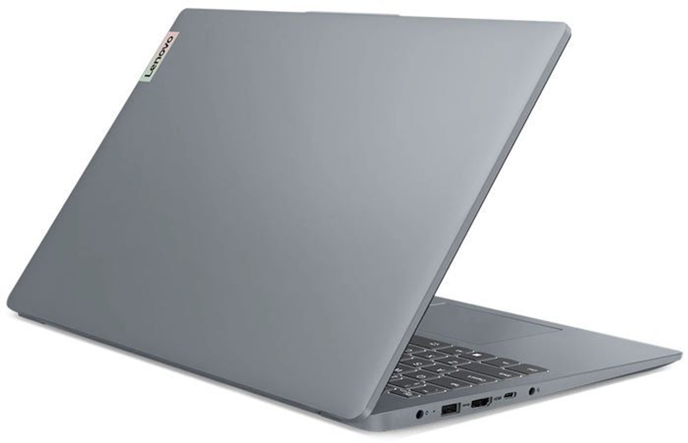 Ноутбук  Lenovo IdeaPad Slim 3 15AMN8 15.6 ", Ryzen 3, 8 Гб RAM, 512 Гб SSD, Radeon 610M, Серый