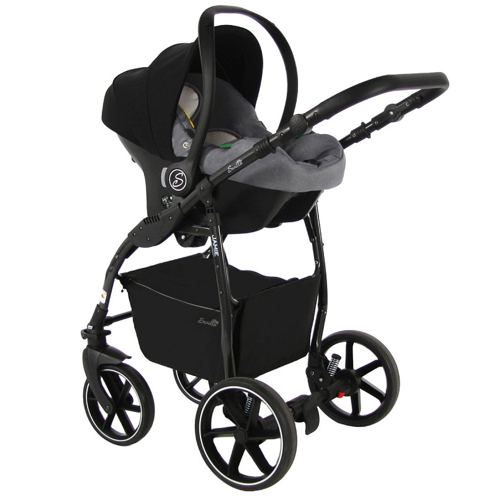 Детская коляска 3 в 1 Sevillababy Jamie серый