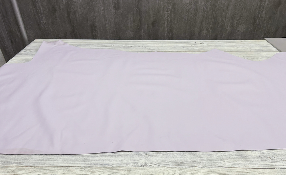 Lilac Clouds (1,3-1,5 мм), цв. Сиреневый, натуральная кожа