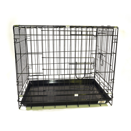 KREDO Клетка для животных 61,5*43,5*50 см (041), черная