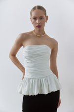 Корсет с драпировкой