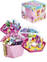 Конструктор блочный Слубан BRUCKET. Ведро 2 (348 дет,в коробка )