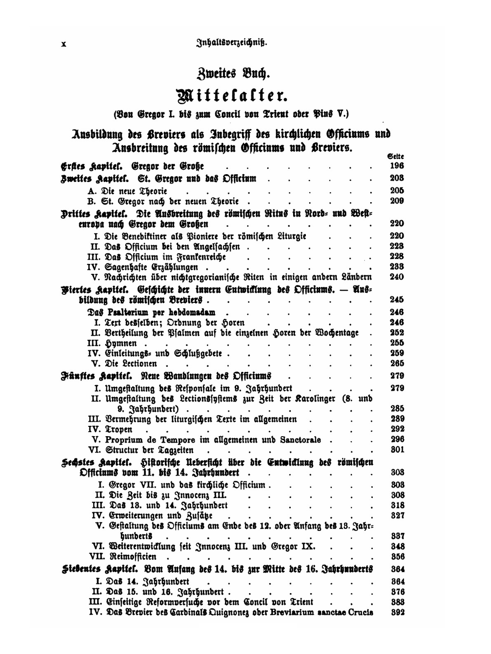 Geschichte Des Breviers. Versuch Einer Quellenmässigen Darstellung Der Entwicklung Des Altkirchlichen Und Des Römischen Officiums Bis Auf Unsere Tage | S. Bäumer