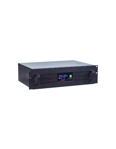 Exegate EP270874RUS ИБП Exegate Power RM Smart UNL-1500 LCD &lt;1500VA, Black, 2U, 3 евророзетки, USB&gt;