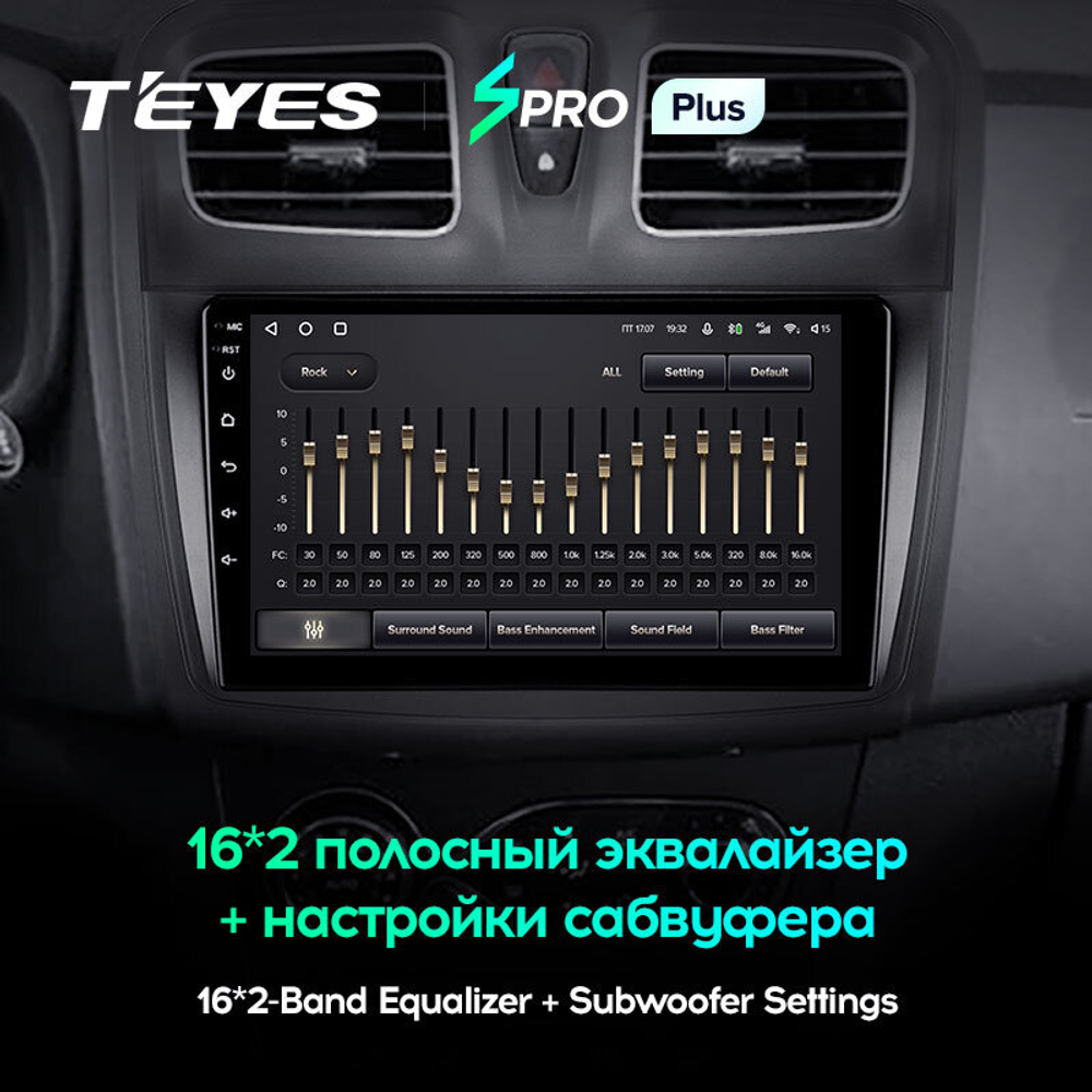 Teyes SPRO Plus 9" для Renault Sandero 2014-2019