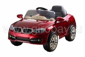 Детский электромобиль River Toys BMW P333BP красный