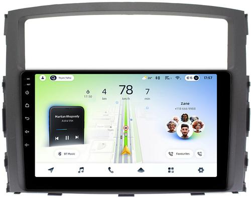 Магнитола для Mitsubishi Pajero 4 2006-2022 - Teyes CC4L монитор 9" IPS, Android 14, Быстрая, Snapdragon 662, CarPlay, 4G SIM-слот