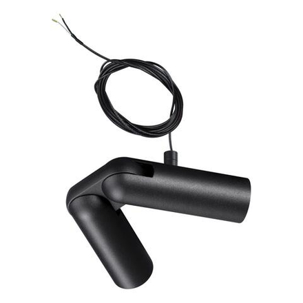 359390 KONST NT24 41 черный Ввод питания с гибким угловым соединителем «L» и проводом-подвесом (длина провод – 2м) без базы IP20 48V GLAT