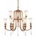 Подвесная люстра Lumina Deco Rionella LDP 8041-6+3 S.GD