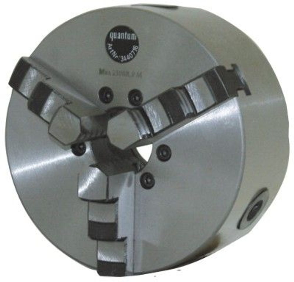 Трехкулачковый токарный патрон 200 мм Camlock ASA D1-4"