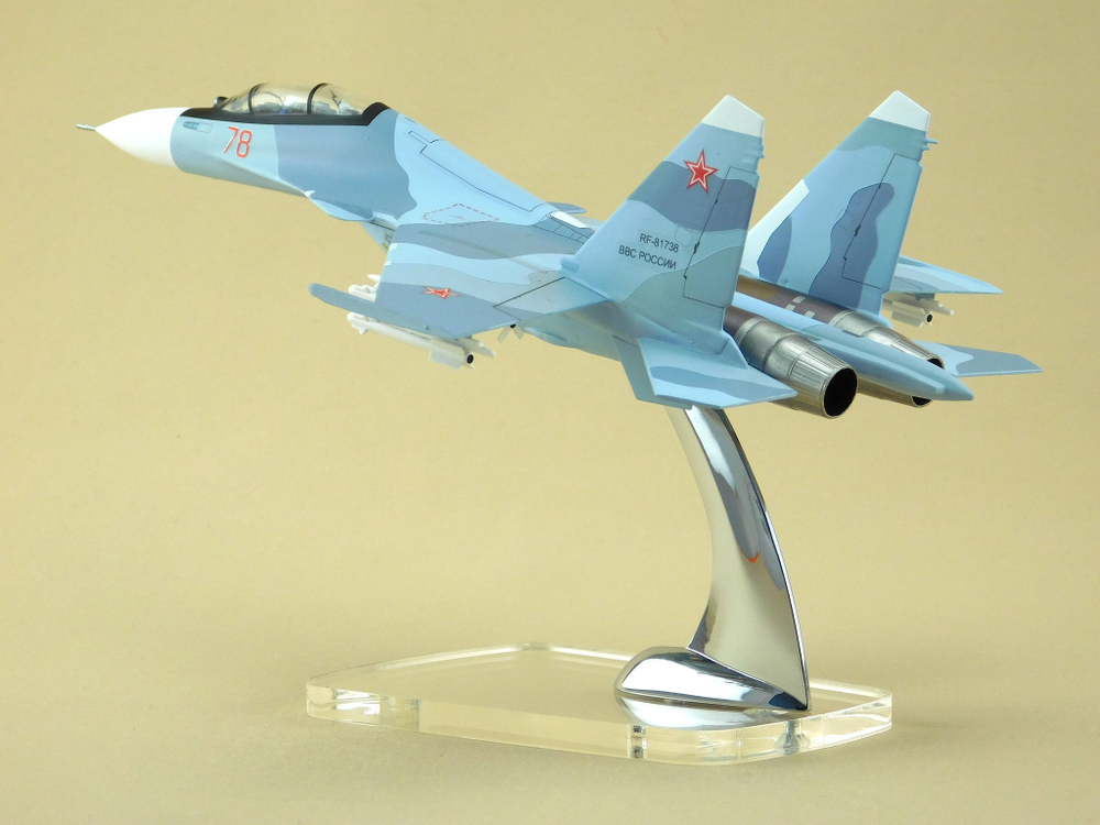 Модель самолета Су-30СМ (М1:72, ВВС России, RF-81738, 78)