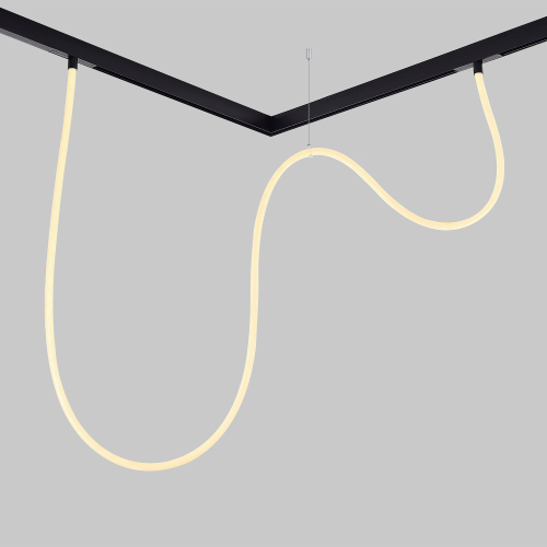 ST684.436.36 Гибкий светодиодный светильник Черный LED 1*36W 3000K 3 500Lm Ra80 360° IP20 L3 000xW-xH- 48V SKYLINE 48