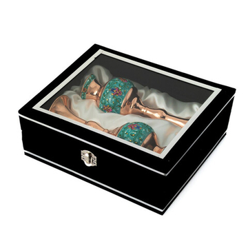 Подарочный набор иранских сувениров медные вазы с росписью 2 предмета 12104628 Иран