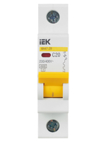 KARAT Автоматический выключатель ВА47-29 1P C 20А 4,5кА IEK