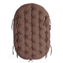 23/02 Матрац для дивана Mamasan/Мамасан подушка 182х119х15 см, ткань, коричневый, 3М7-147