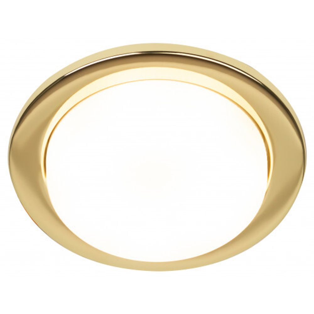 KL70 GD /1 Светильник ЭРА под лампу Gx53 тонкий, 220V, 13W, золото