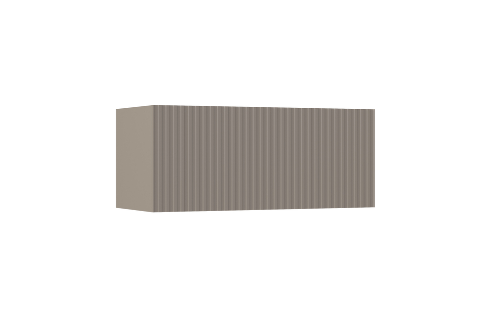 Тумба навесная №2, Глиняный серый, Шарли Мокко