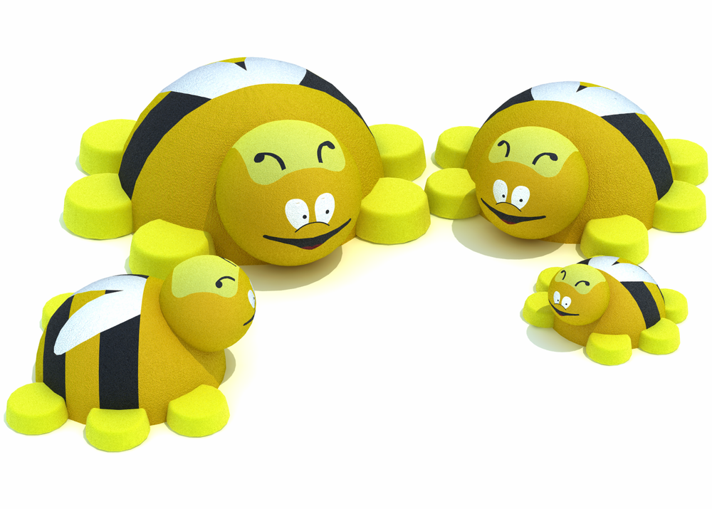 Резиновая фигура 3D Пчелка для детских площадок