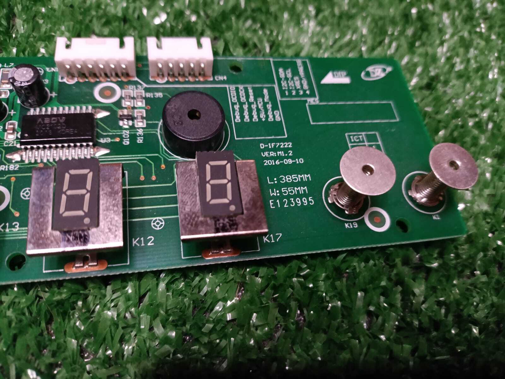 Плата управления 17166000000007 для индукционной плиты Leran EIH 6633